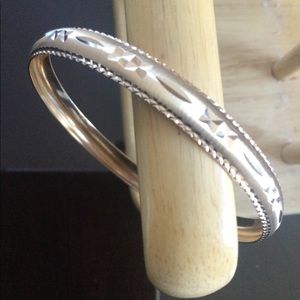 10k Yellow Gold Bangle Bracelet